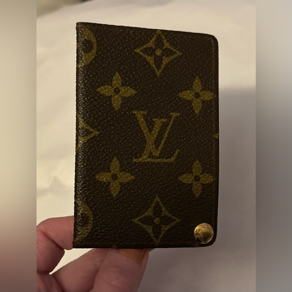 Louis Vuitton AUTHENTIC Vintage 1986 Monogram Porte Cartes Pression Card Case - Picture 4 of 16